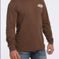 Shirts Men’s Cinch Brown Cinch Logo Tee MTT1721003