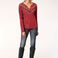 Shirts Women’s Long Sleeve Tee Embroidery 03-038-0513-7055