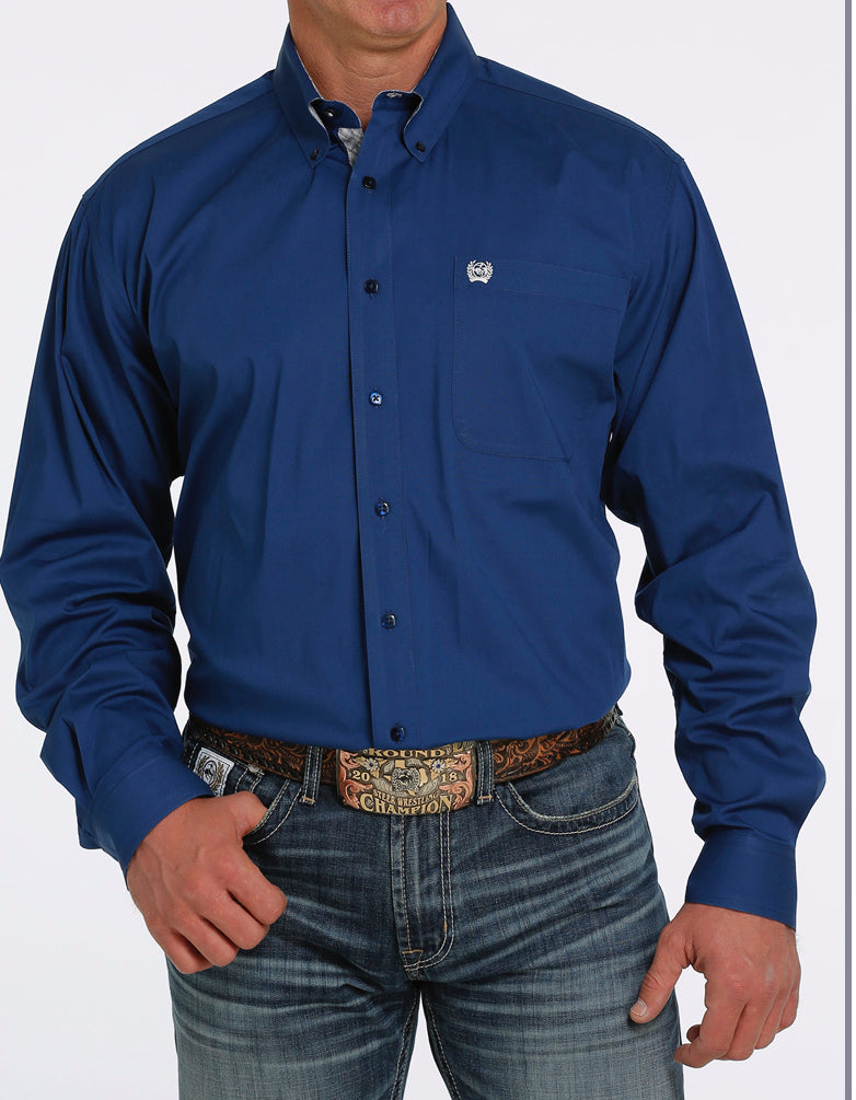 Shirts Men’s Cinch Royal Blue MTW1105445