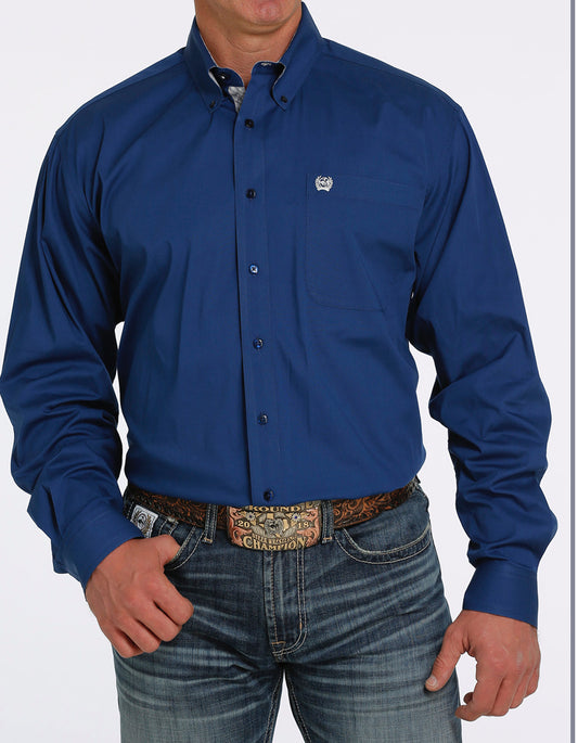 Shirts Men’s Cinch Royal Blue MTW1105445