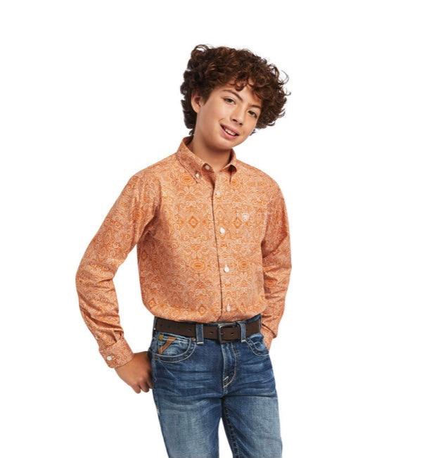 Shirts Boys Ariat 10040731 Amber Dusk kid’s