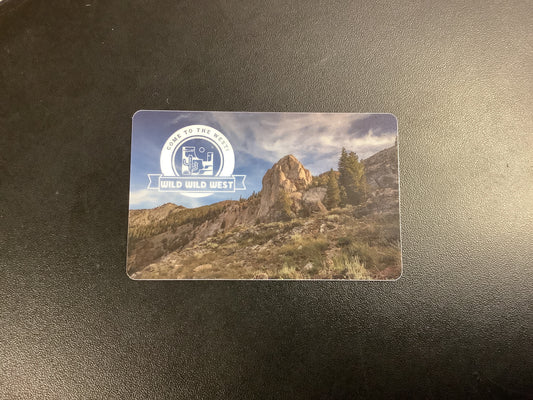 Shop Wild West Gift Card - Mountain View
