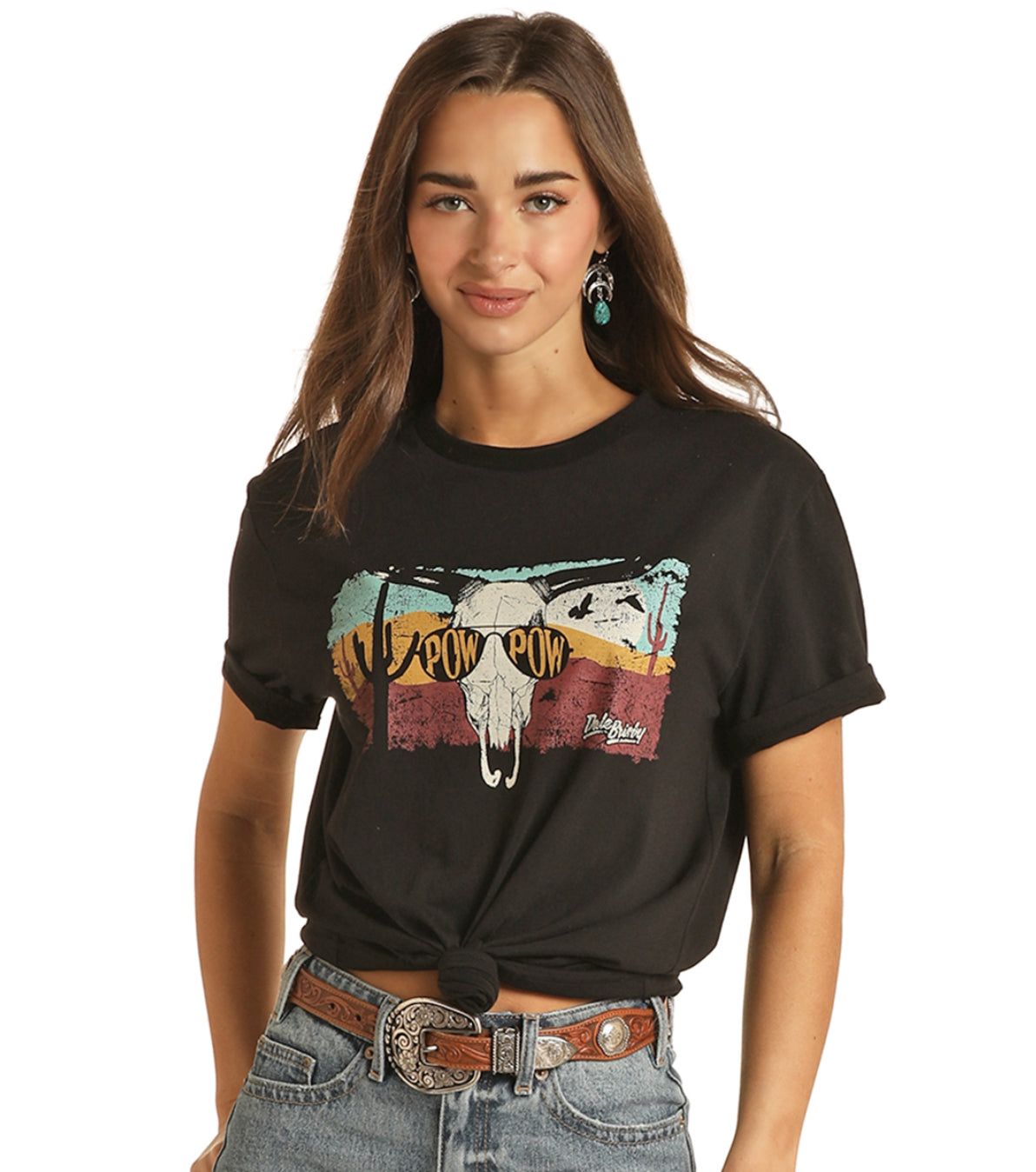 Shirts Men’s Women’s Rock&Roll Dale Brisby Graphic Tee RRUT21R06E Exchange only. As is No refunds on Sale Items