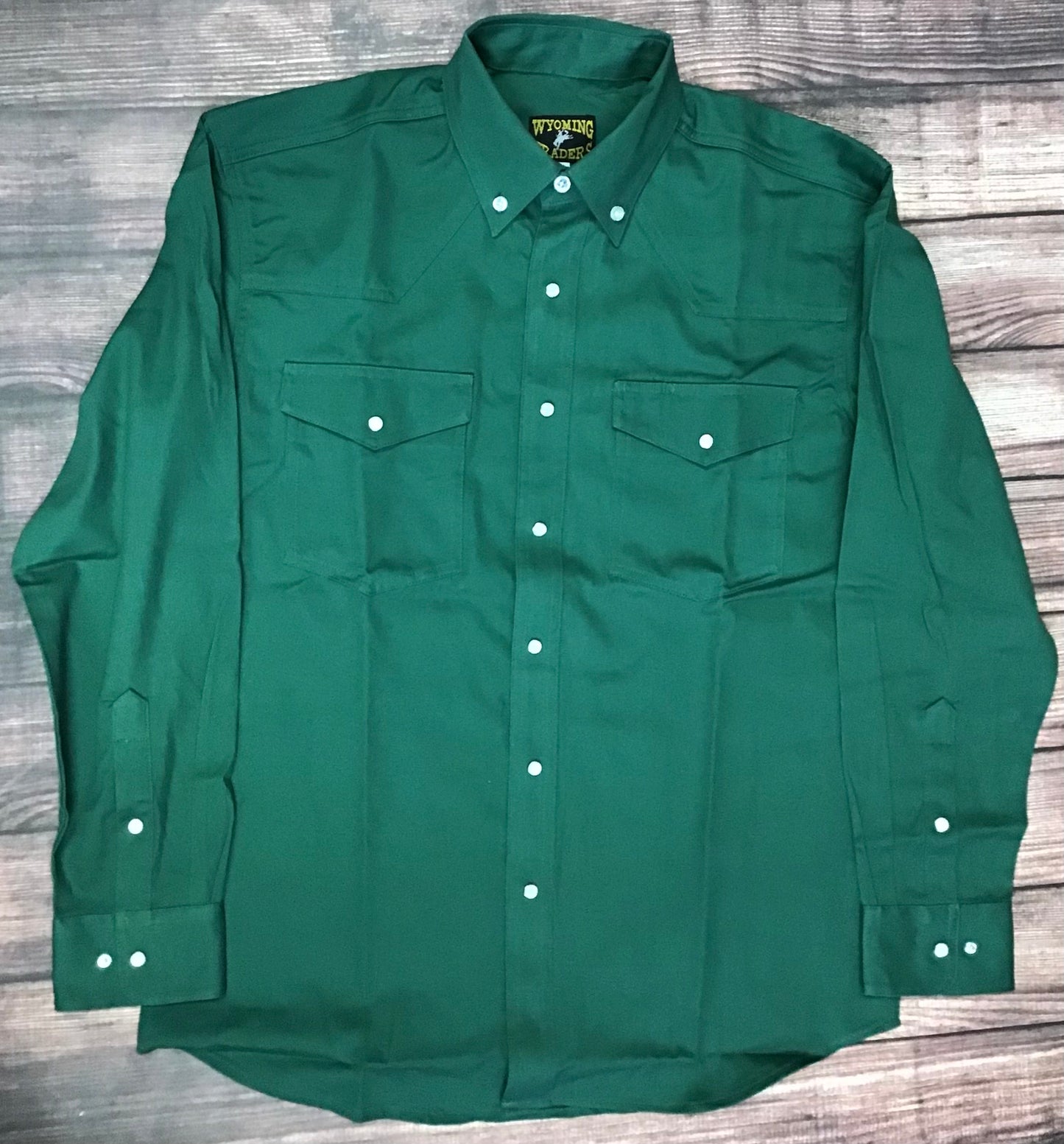 Shirts Men’s Wyoming Traders Twill Shirt GRT