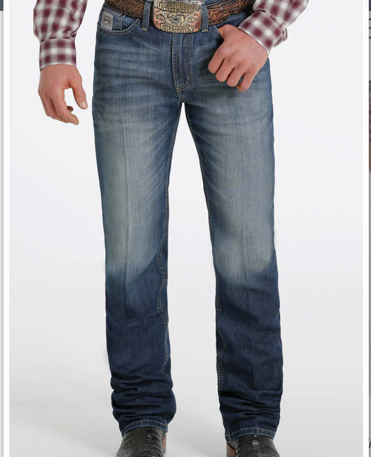 Men’s Jeans Cinch Silver Label Medium Stone Wash MB98034017