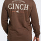 Shirts Men’s Cinch Brown Cinch Logo Tee MTT1721003