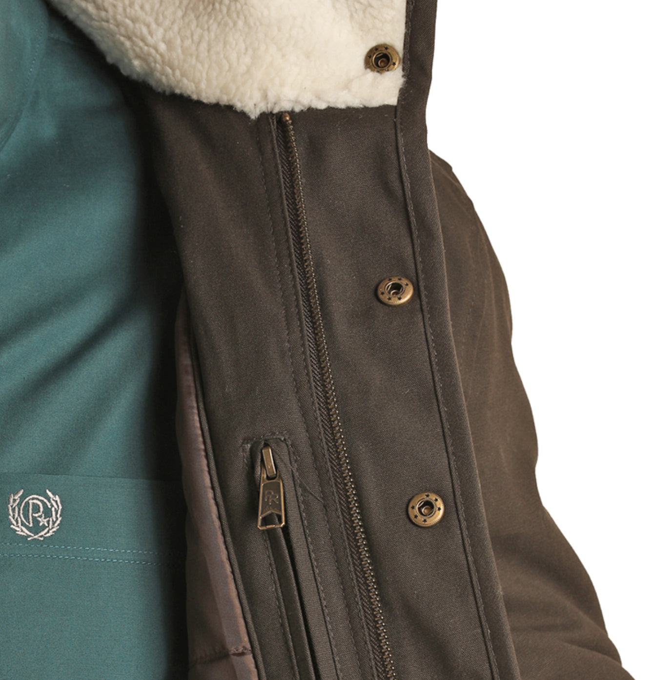 Outerwear Men’s Wool & Canvas Coat PMRO92RZZ8