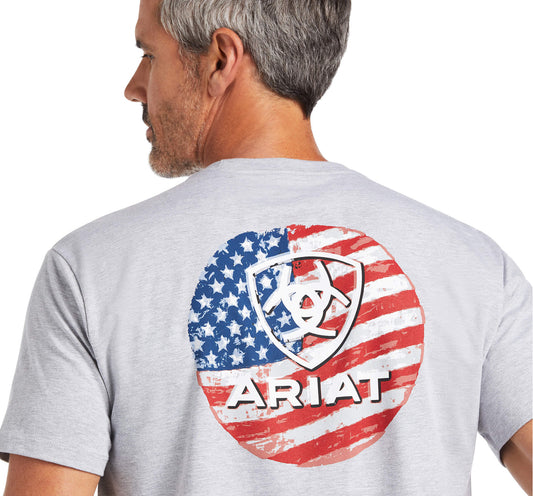 Shirts Men’s Ariat Flag Circle T-Shirt 10039929 ;  DFKO-EE
