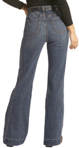 Women’s Jeans Rock and Roll Side Panel Mid Rise RRWD5MRZQS