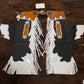 Chaps Black White & Brown Small Youth Chaps