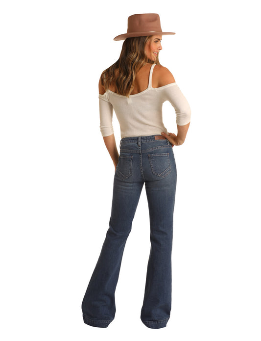 Women’s Mid Rise Trouser Jeans W8M3517