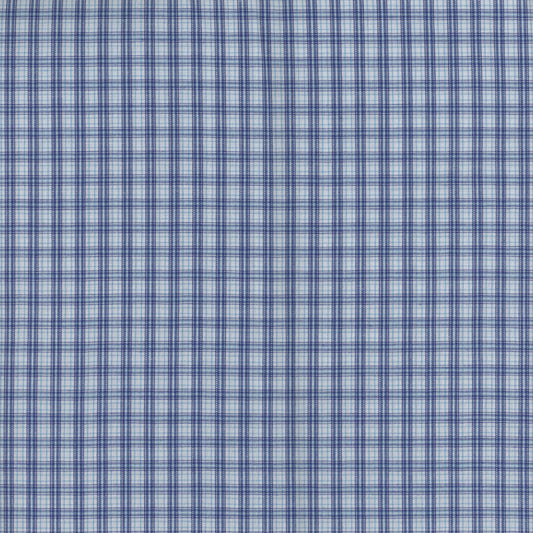 Shirts Mens Wrangler White Blue Plaid LS Snap 112318686