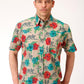 Trail Ride Tropical Short Sleeve Men’s Shirts 03-002-0064-0366