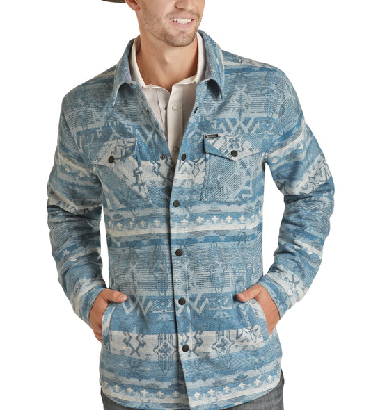 Outerwear Men’s Clearance no return ms Aztec Shirt Jacket