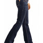 Jeans Women’s Dark Wash MidRise Bootcut Extra Stretch Jean W7-4166