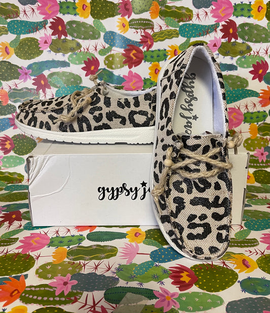 Women’s Shoes Echo Black Cream Sparkle Leopard  GJSP0178-048