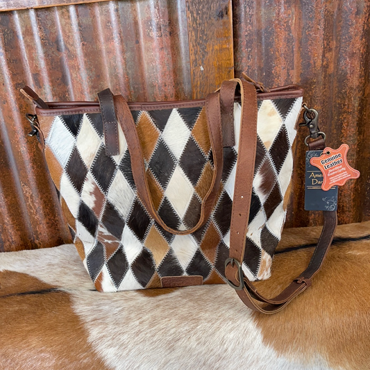 Purses Bags American Darling Diamond Cowhide ADBG533