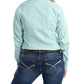 Shirts Women’s Cinch Shirt Blue & Green Stripe MSW9164165