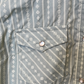 Shirt Women’s Wrangler L/S Pearl Snap Retro Stripe Pattern LWE352G
