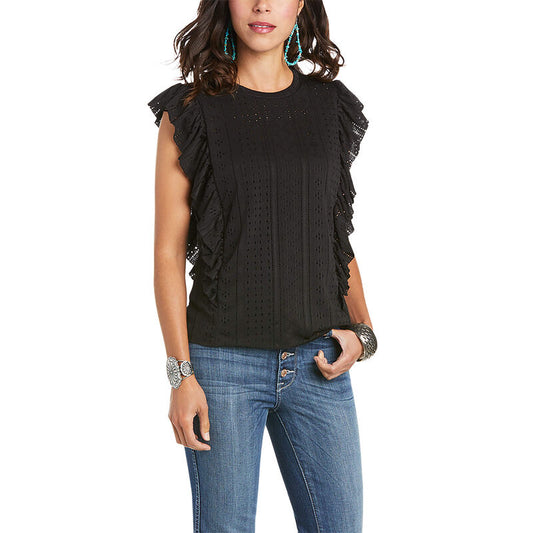 Shirts Women’s Ariat Black Moonlight Top 10034855