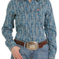 Shirts Women’s Cinch Long Sleeve Cactus Print MSW9164197