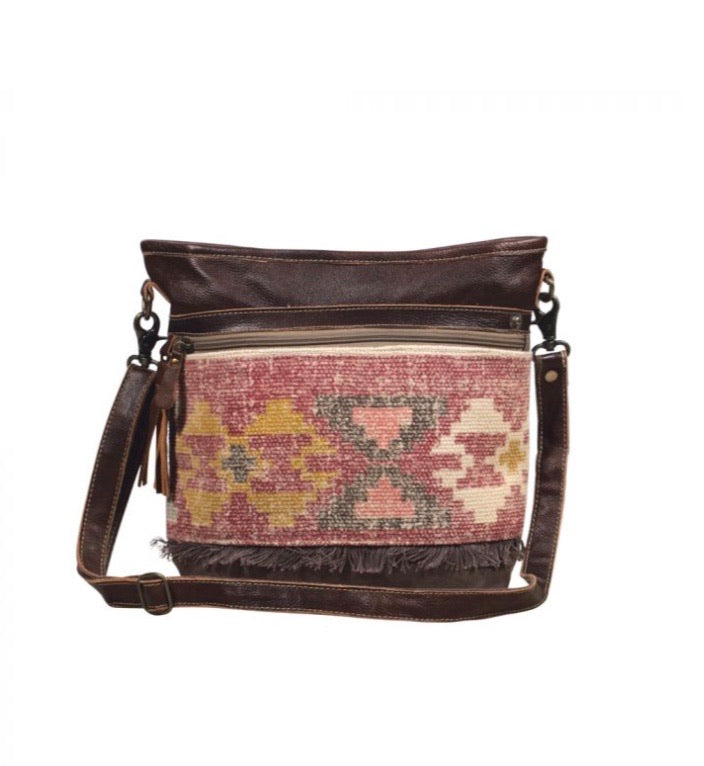 Purse aztec design tapestry S-2051 Myra Bag