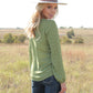Shirts Women’s Cruel Green Floral Blouse
