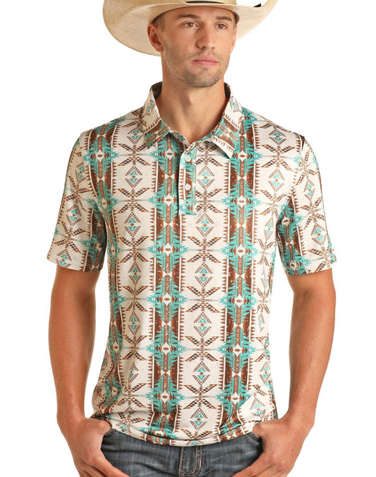 Shirts Men’s Polo PPMT53RZ7B Aztec