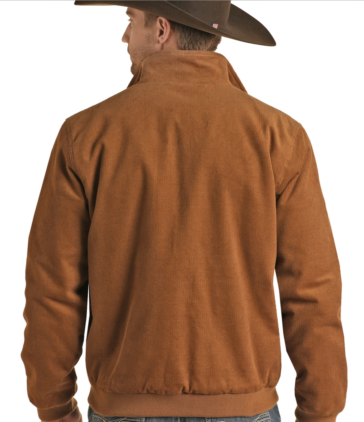 Outerwear Men’s Cotton Solid Bomber Coat RRMO92RZX2