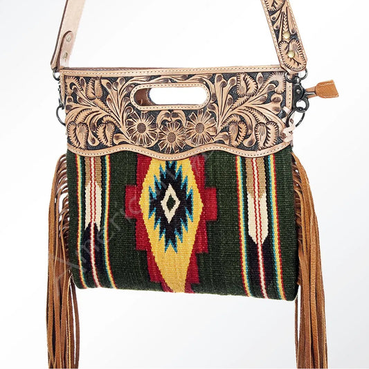 Purses American Darling Aztec Design Cross Body ADBG496TANG