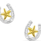 Jewelry Montana Silversmiths Small Horseshoe Earrings ER803