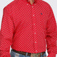 Shirts Men’s Cinch Red MTW1105398