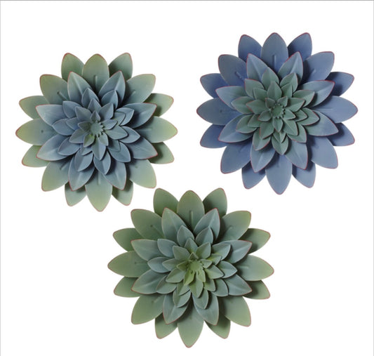 Giftware Ganz Succulent Flower Wall Decor 168232