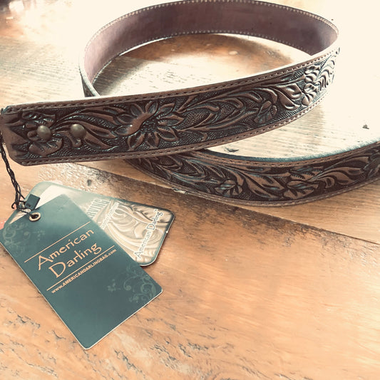 Purses Accessories American Darling Tooled Purse Strap ADBT105