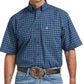 Men’s Ariat Short Sleeve Button Down Skyfall 10039749
