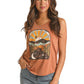 Shirts Women’s Tank Top Sunset Sunflower Copper RRWT20RZOR