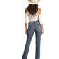Women’s Mid Rise Boot Cut Jeans W1_3543