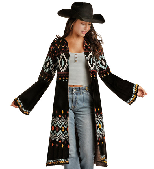 Outerwear Women’s Panhandle Jacquard Aztec Cardigan PRWO95RZX9