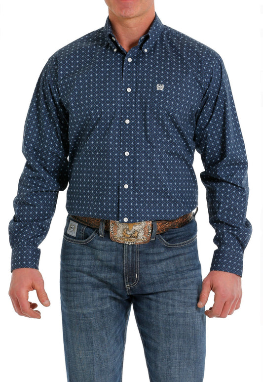Mens Shirts Cinch Long Sleeve Button Down MTW1105508
