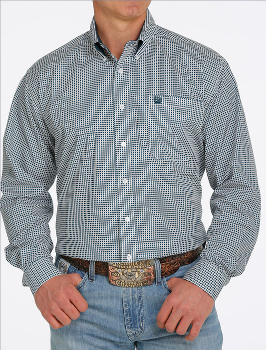 Shirts Men’s Cinch Tea Green Button Up MTW1105383