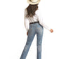 Women’s Juniors Riding Bootcut Jeans RRWD4RRZT5
