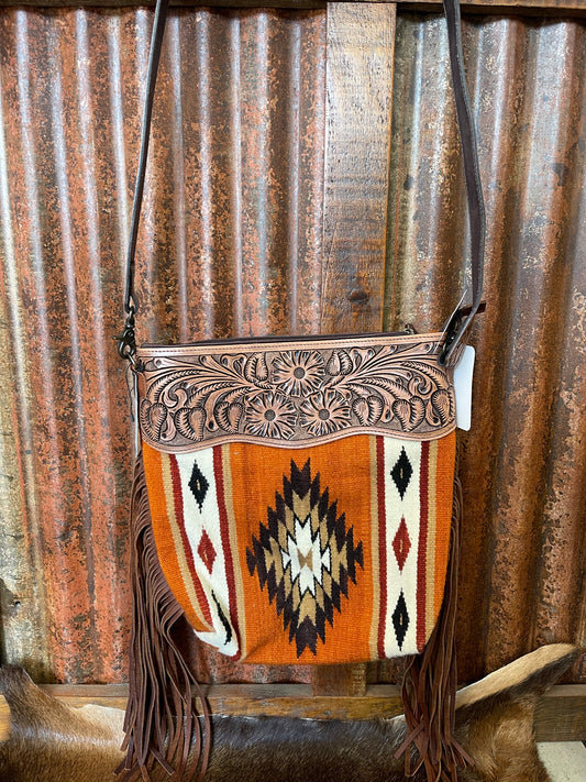 Purses American Darling Aztec Design Cross Body ADBG510D6