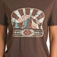 Shirts Women’s Rock&Roll Graphic Tee Brown RRWT21R04Y