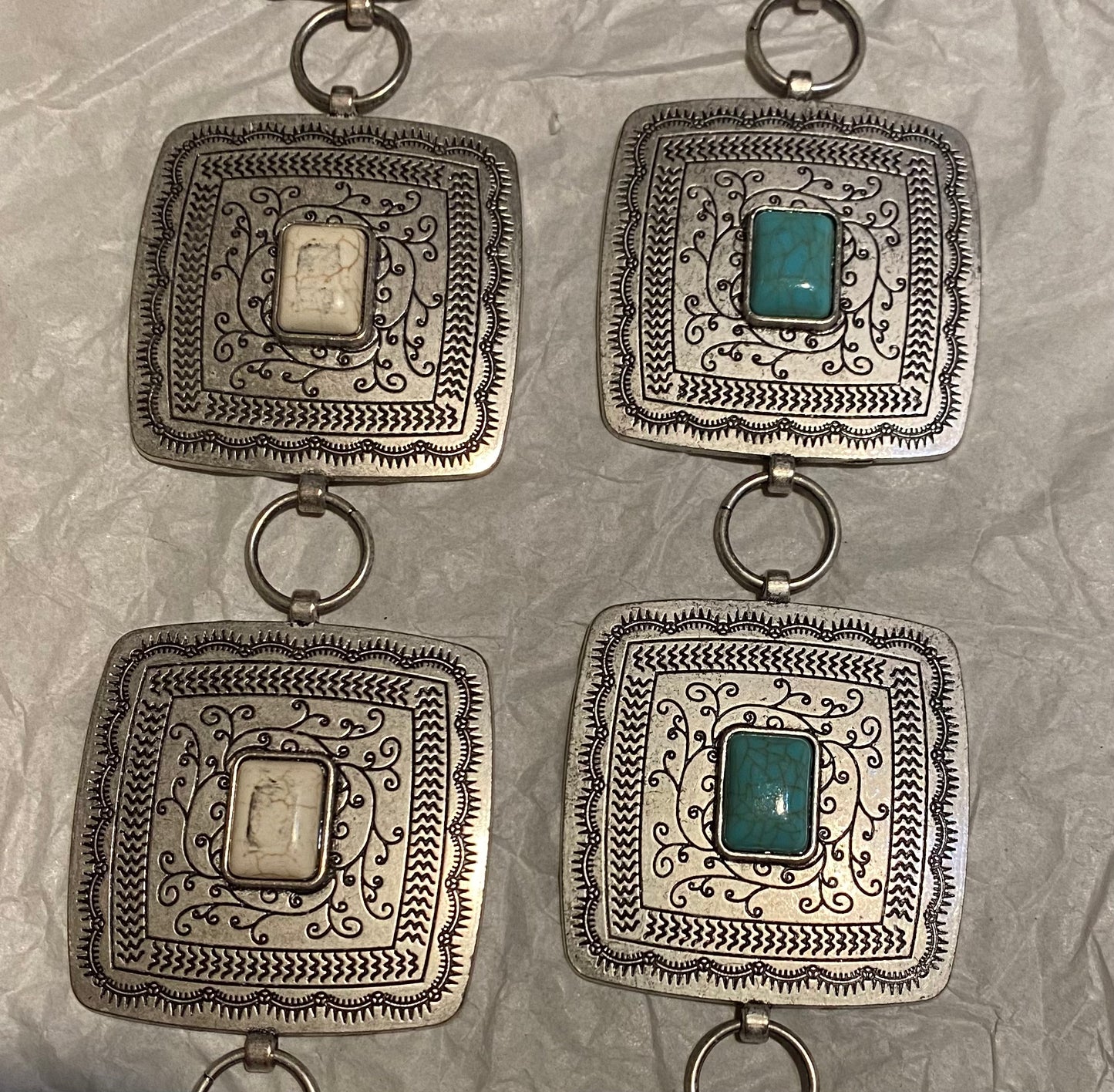 Concho Belt Square (large concho) BLT220120-07