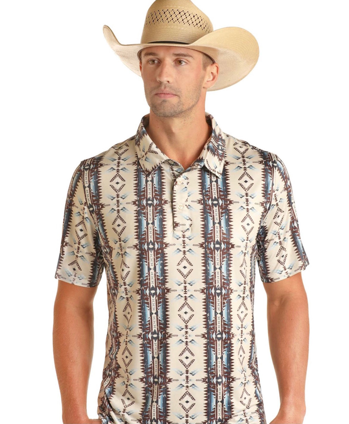 Shirts Men’s Polo PPMT53RZ77 Aztec