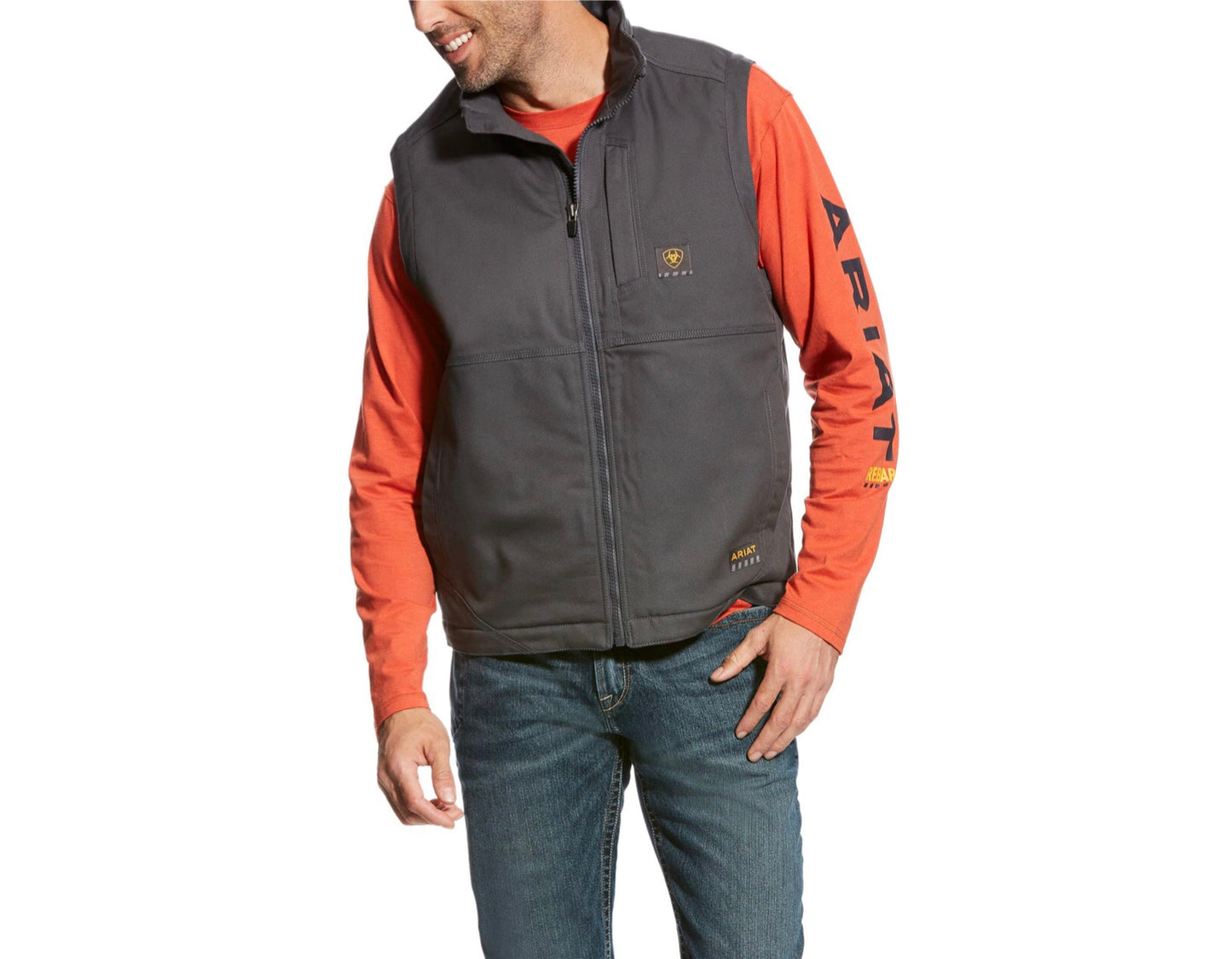 Outerwear Men’s Vest Duracanvas Grey