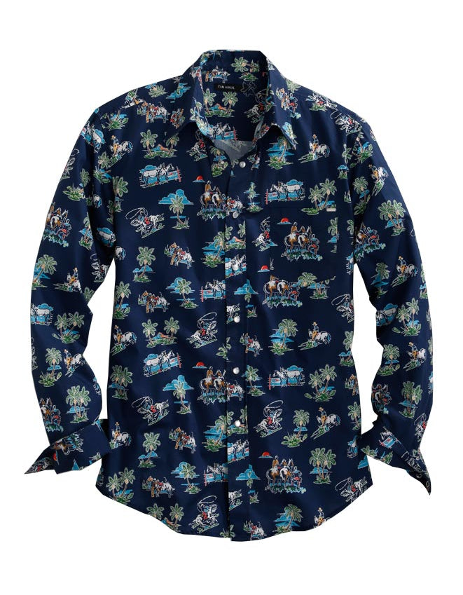 Shirts Men’s Hawaiian Print 10-001-0064-0216