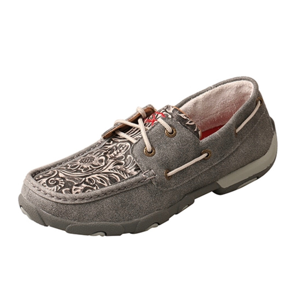 Shoes Women’s Twisted X Grey Tooled WDM0130