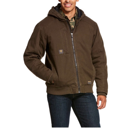 Outerwear Men’s Ariat Rebar Washed Dura Canvas Insulated Jacket 10027860