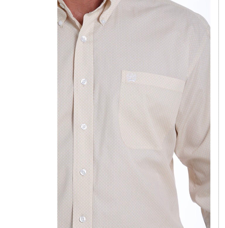 Shirts Men’s Cinch khaki button up MTW1104831